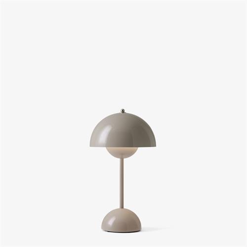 Flowerpot bordlampe VP9 grey beige opladelig